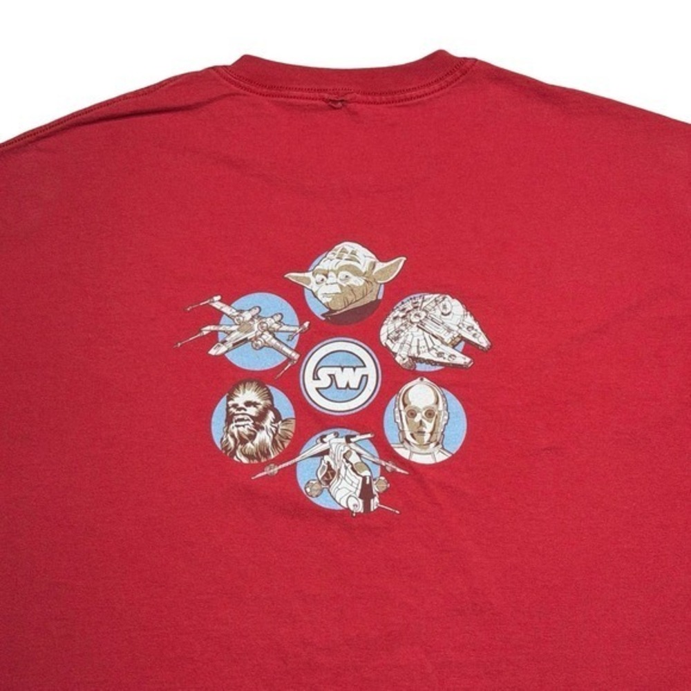Vintage 2000s Star‎ Wars Rebel Alliance Sig 05 industrial light magic crew shirt